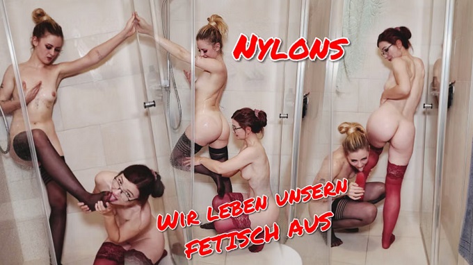 Tiny Emily NYLONS Wir leben unseren Fetisch Hemmungslos aus